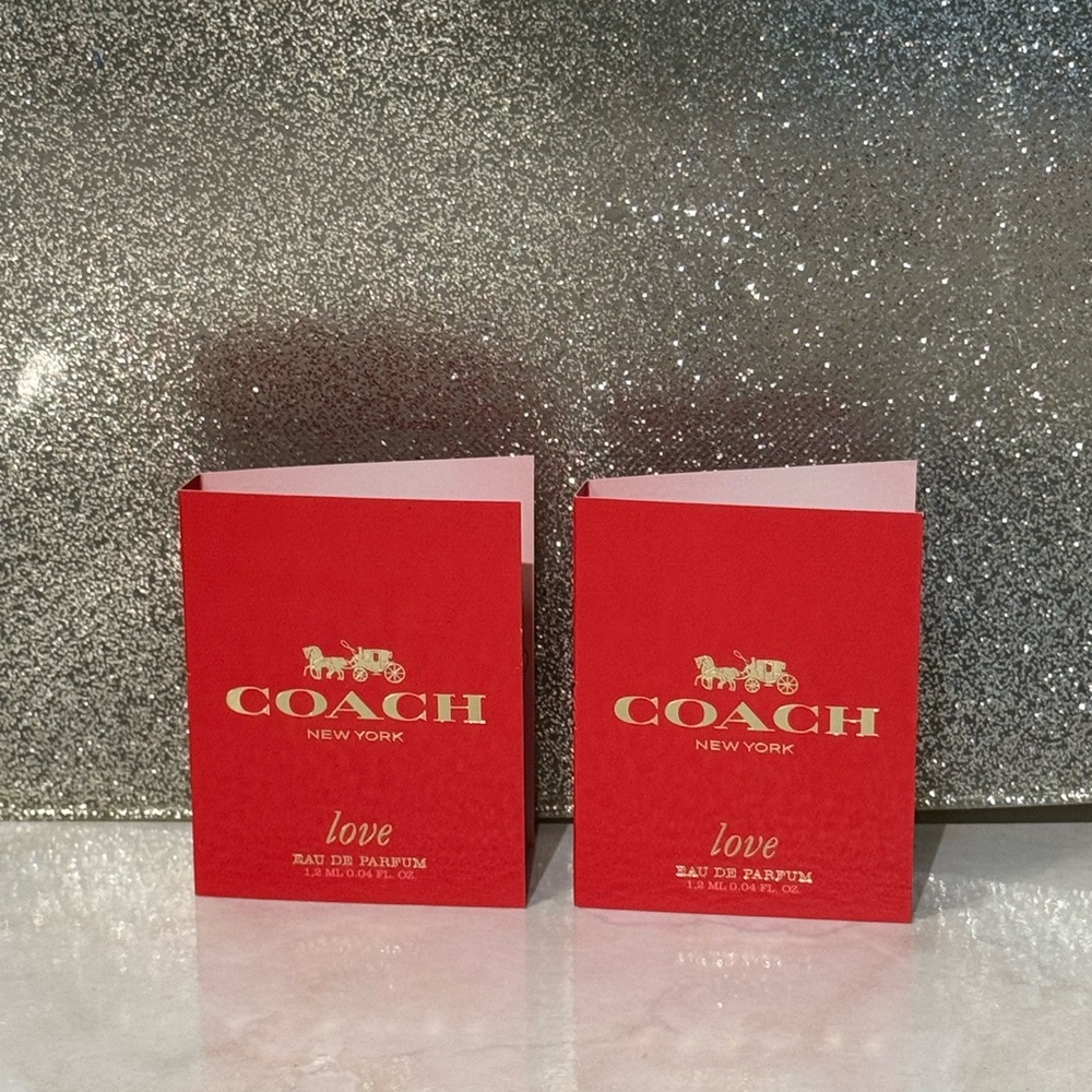 5 for $25 item 🌺 Coach Love Samples x2